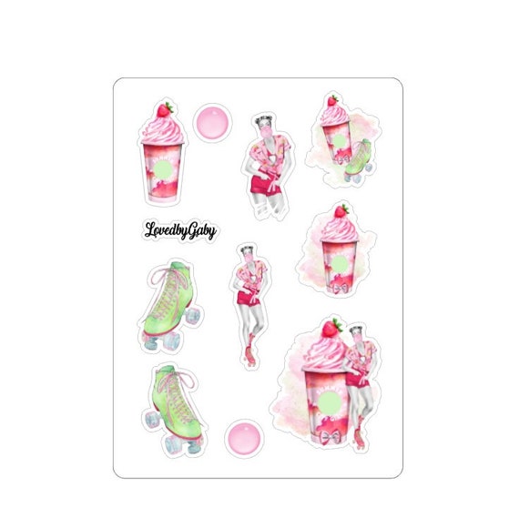 LovedbyGaby stickers "Roller skates"