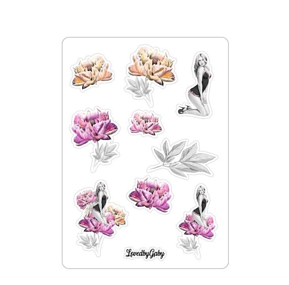 LovedbyGaby stickers "pin up girl"