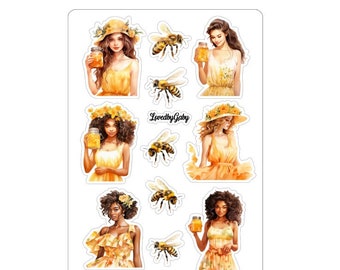 LovedbyGaby stickers Honey Bees