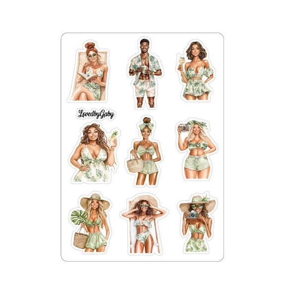 LovedbyGaby stickers Tropical vibes