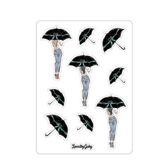 LovedbyGaby stickers "Singing in the rain"