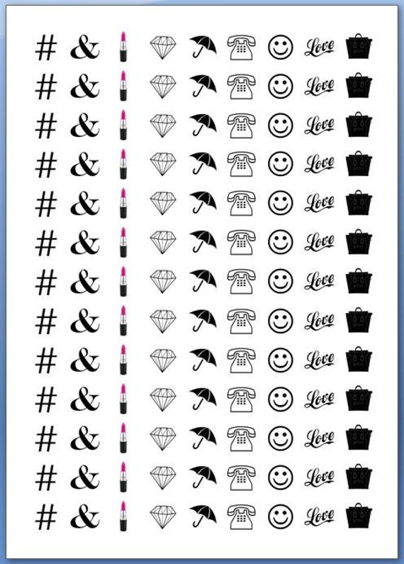 117 planner sticker activity, modern, bujo numbers