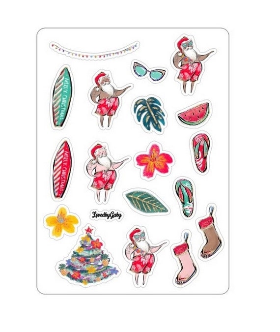 LovedbyGaby stickers Christmas in July