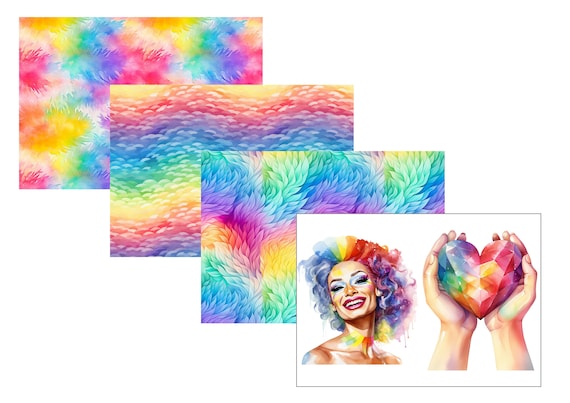 LovedbyGaby A4 journal paper set Pride