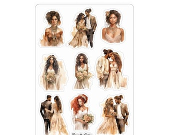 LovedbyGaby stickers Boho chic people