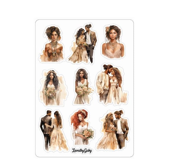 LovedbyGaby stickers Boho chic people