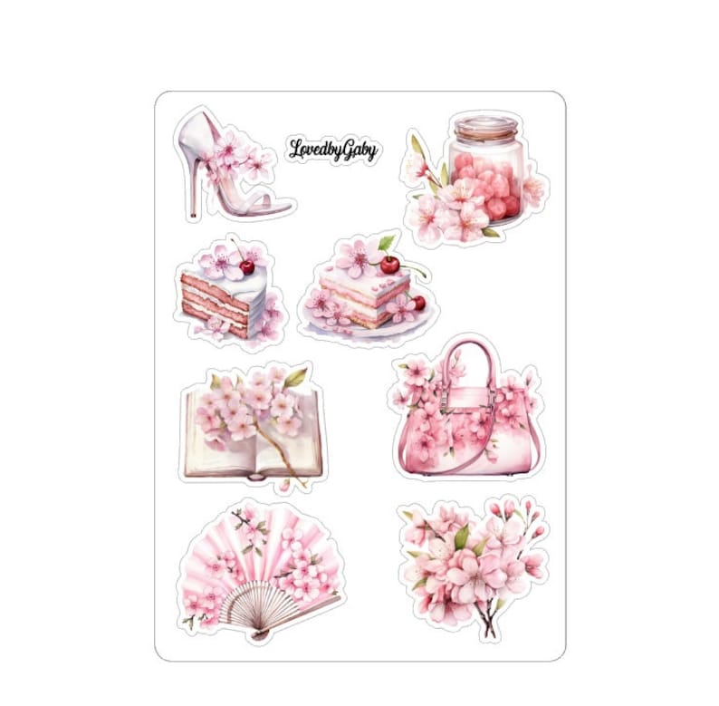 LovedbyGaby stickers Cherry Blossoms afbeelding 4