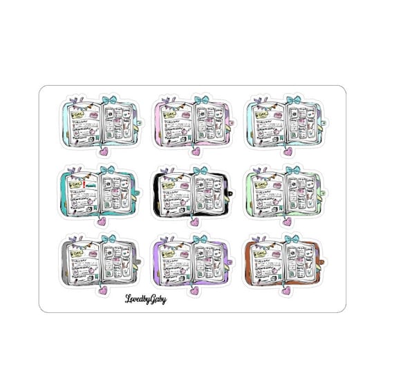 LovedbyGaby stickers "Planning decorations"