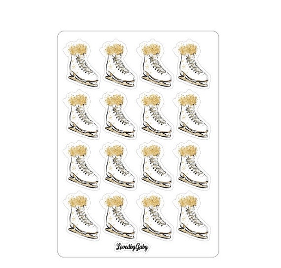 LovedbyGaby stickers "Iceskating"