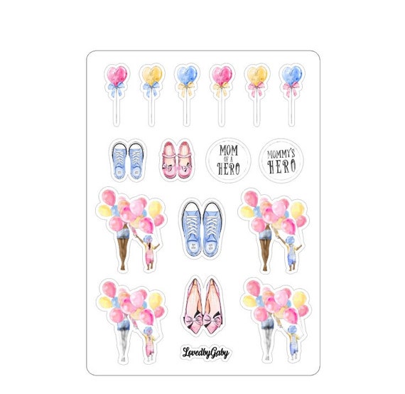 LovedbyGaby stickers "Mothersday"