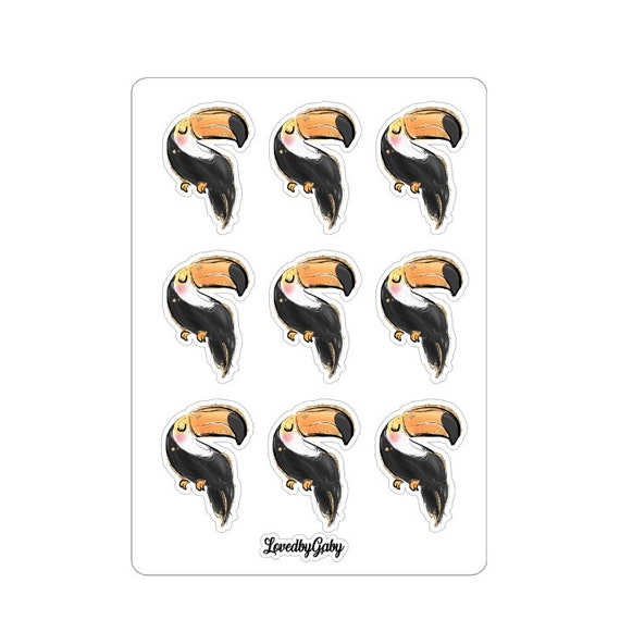 LovedbyGaby stickers Toucan