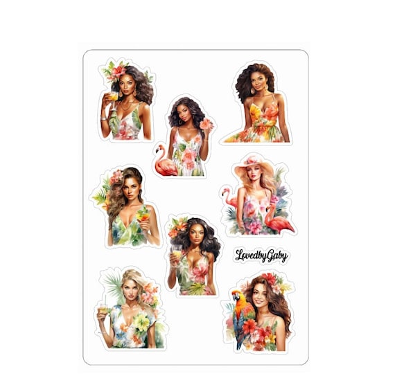 LovedbyGaby stickers Tropical life