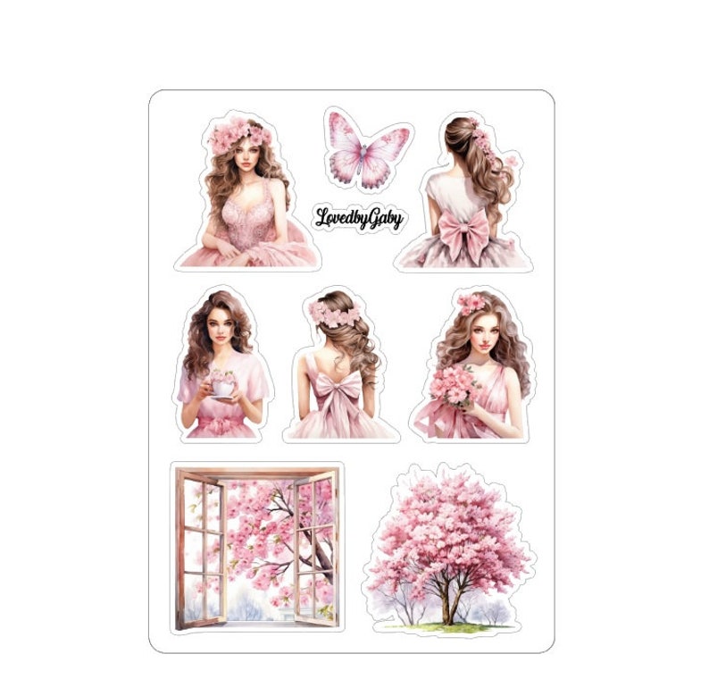 LovedbyGaby stickers Cherry Blossoms afbeelding 1