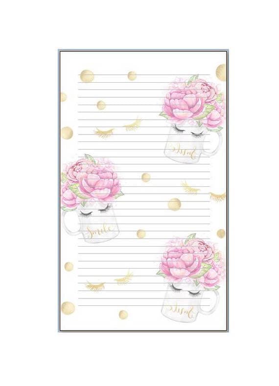 LovedbyGaby notepads "mugs, smile, NY, safari and bohogirl"