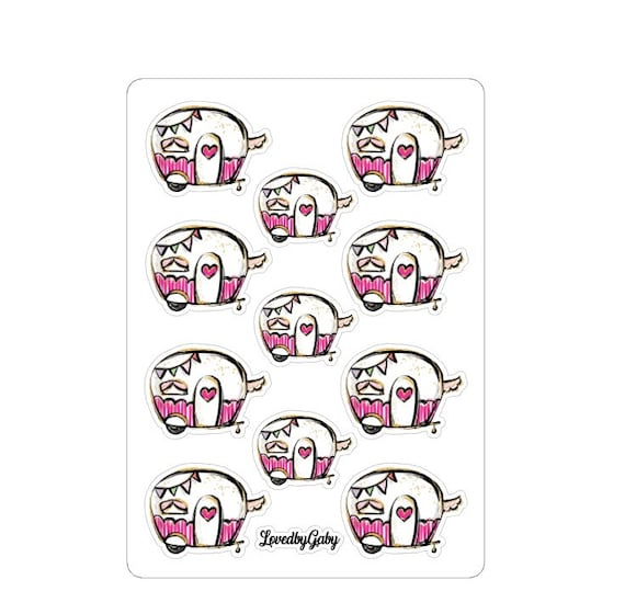 LovedbyGaby stickers Caravan