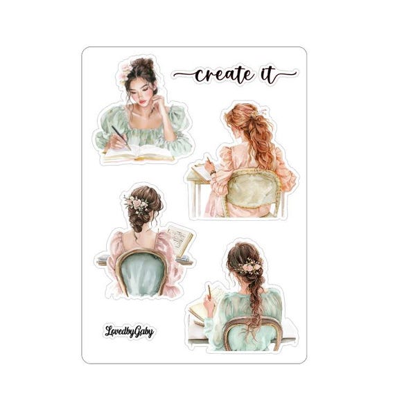 LovedbyGaby stickers Spring planning