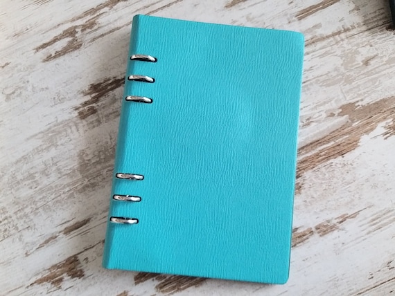 A5 ringbound notebook aqua