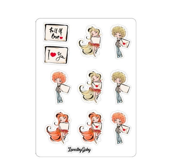 LovedbyGaby stickers Valentine 1