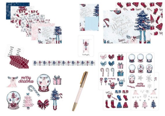 LovedbyGaby plannerkit "cosy christmas"