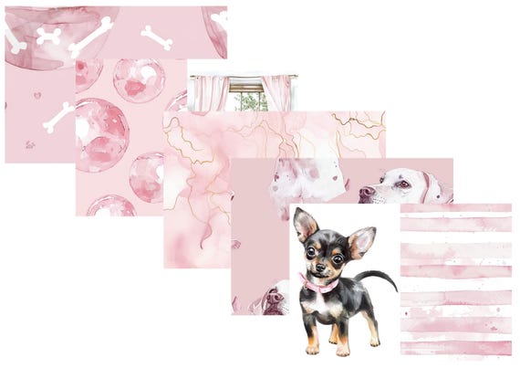 LovedbyGaby A4 journal paper set dogmom