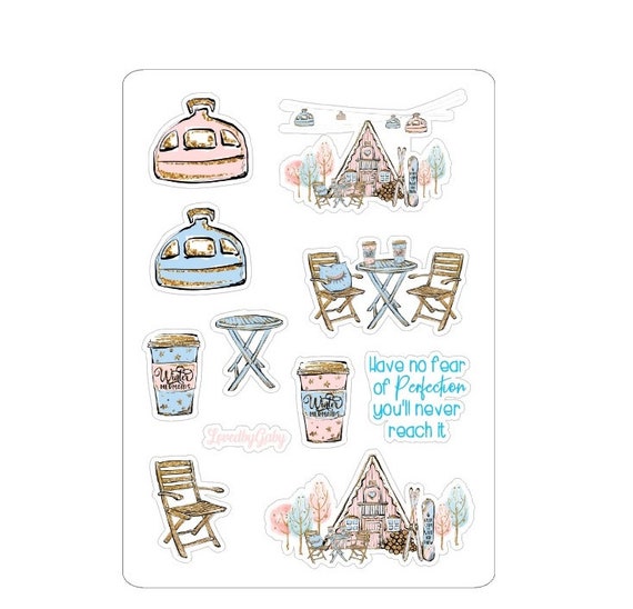 LovedbyGaby stickers "cabin life"