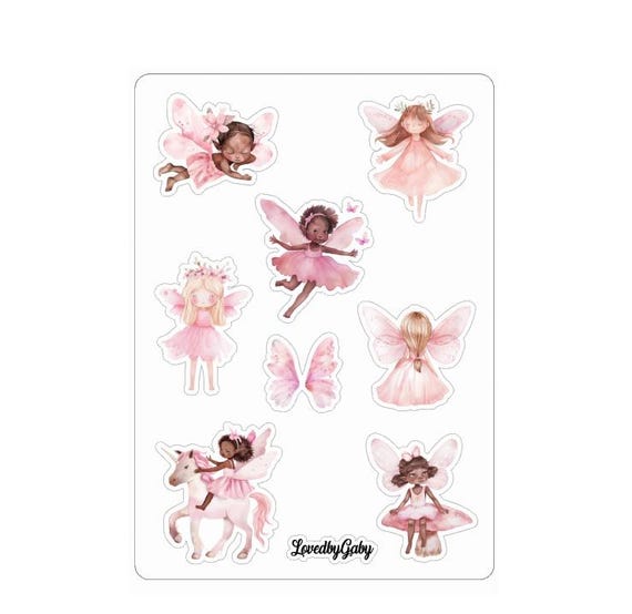 LovedbyGaby stickers little fairies