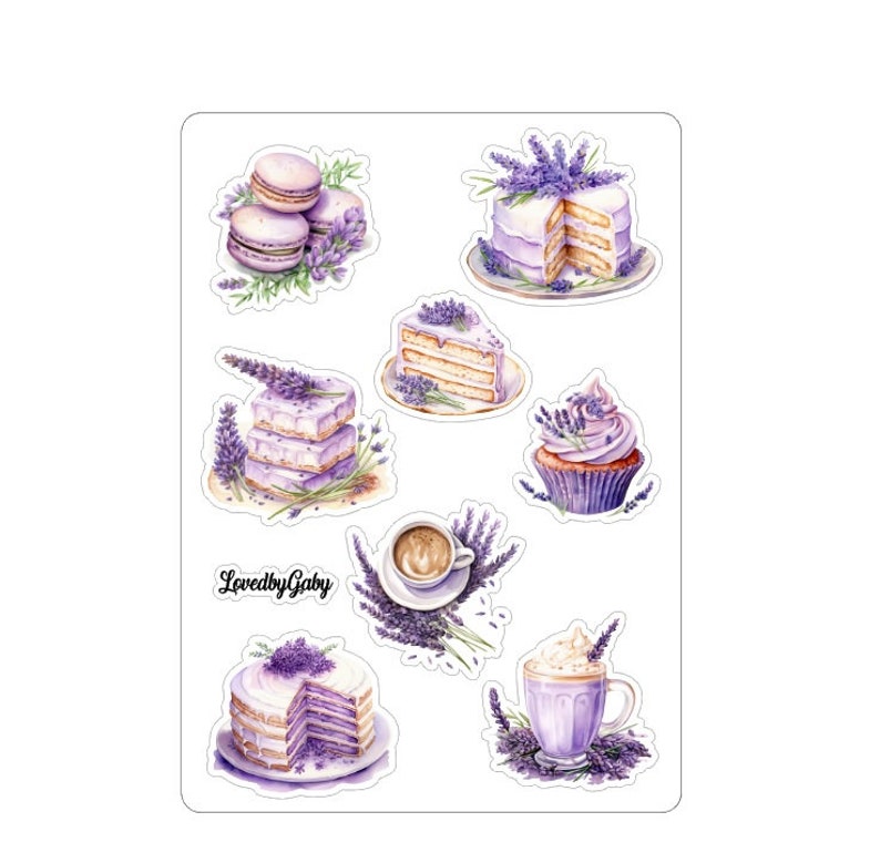 LovedbyGaby stickers Lavender afbeelding 3