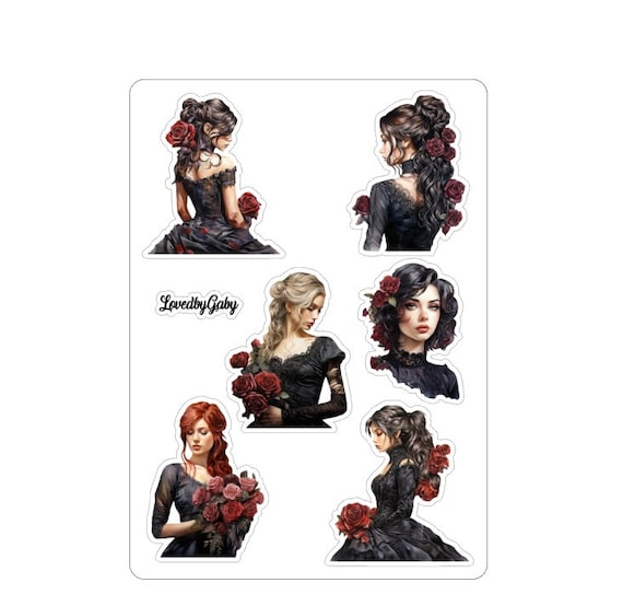 LovedbyGaby stickers "Gothic