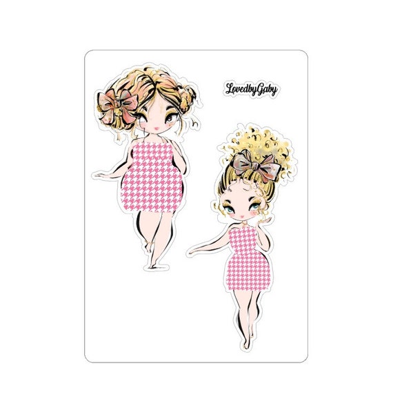 LovedbyGaby stickers "Bib girls"