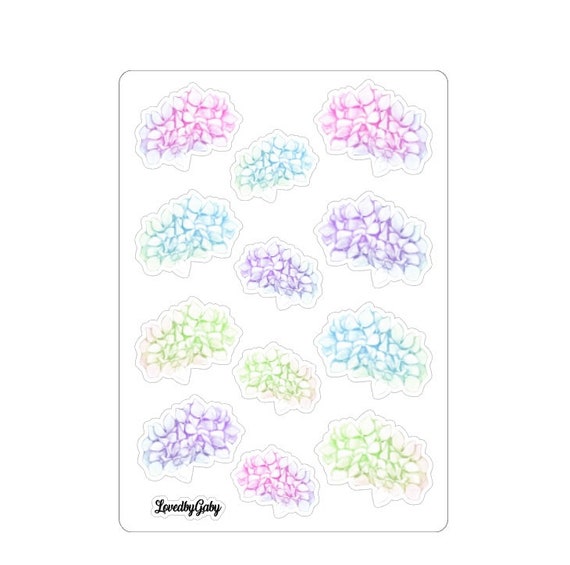 LovedbyGaby stickers Hydrangea