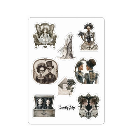 LovedbyGaby stickers Haunted