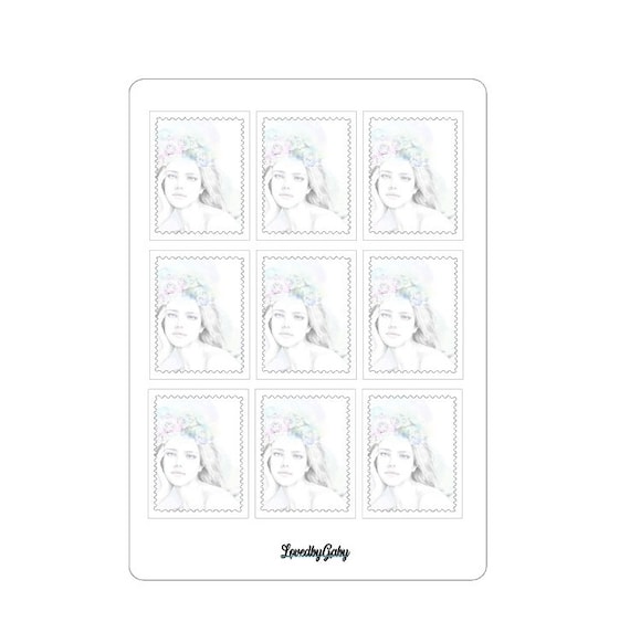 LovedbyGaby stickers "Stamps"