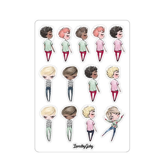 LovedbyGaby stickers "boys"