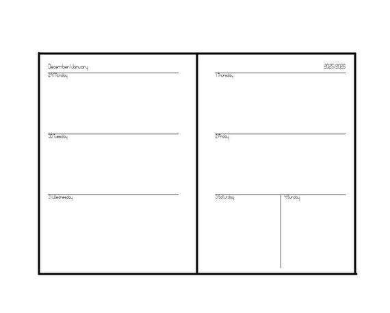 2026 B6 classic inserts