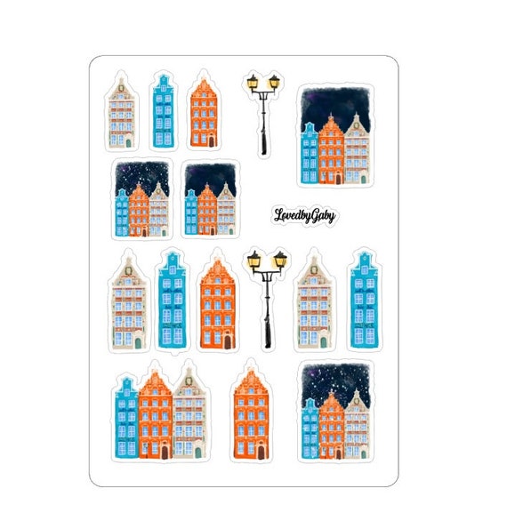 LovedbyGaby stickers "houses"