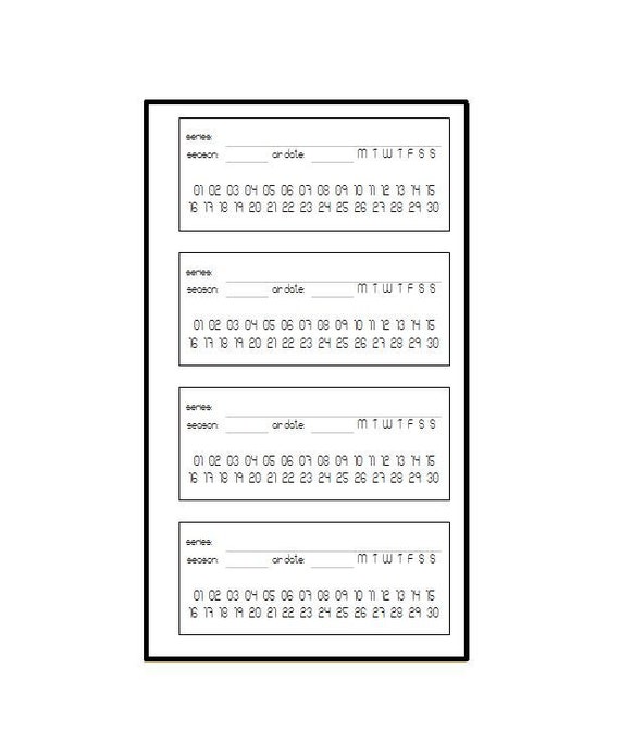 A5 SLIM inserts "episodes"