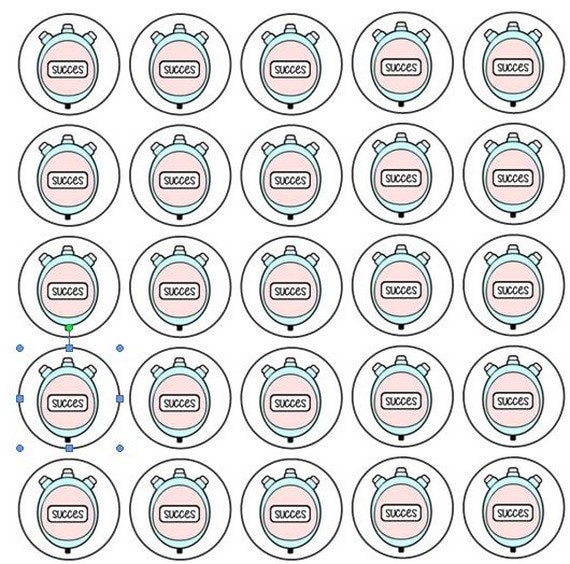 117 kawai wine/date night, stopwatch and coffee stickers