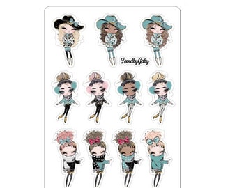 LovedbyGaby stickers "Wintergirls 2"