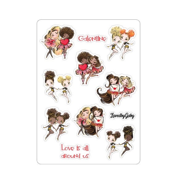 LovedbyGaby stickers Galentine