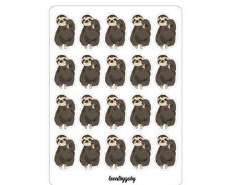 LovedbGaby Aufkleber"Sloth"