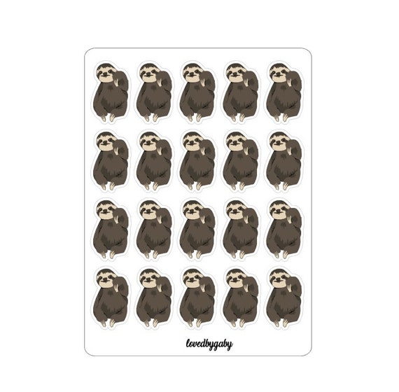 LovedbGaby stickers" Sloth"