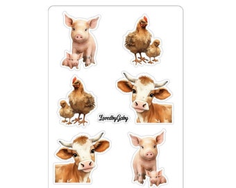 LovedbyGaby stickers Farmlife