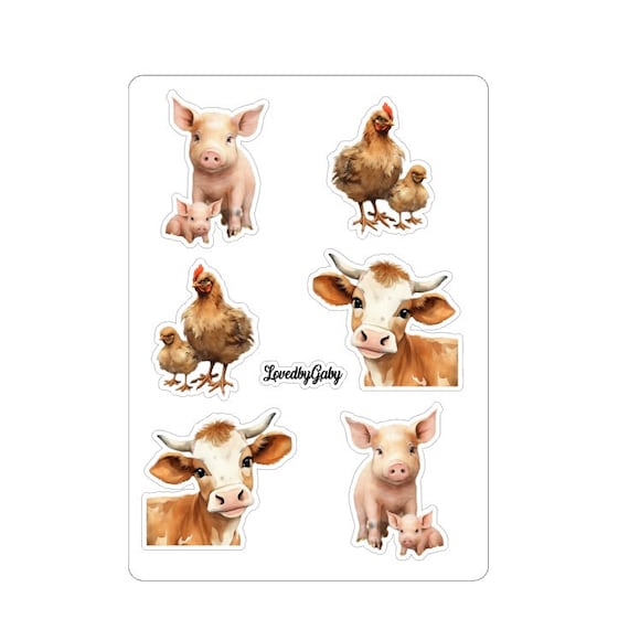 LovedbyGaby stickers Farmlife