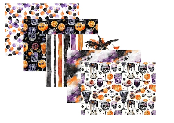 LovedbyGaby A4 journal set Halloween party