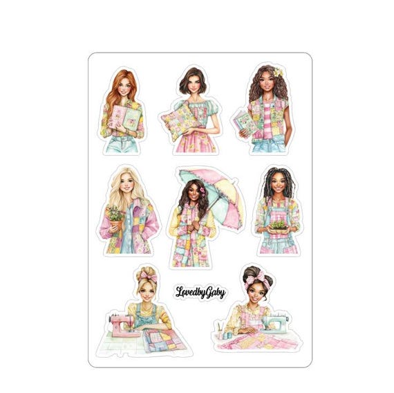 LovedbyGaby stickers Patchwork