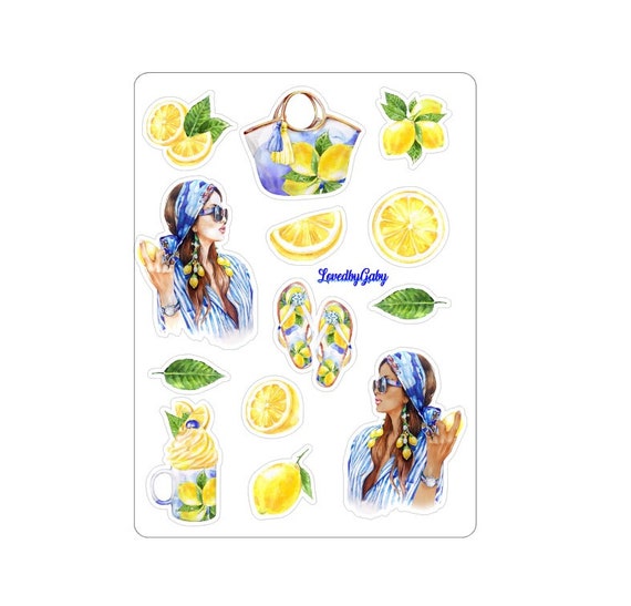 LovedbyGaby stickers "Lemons"