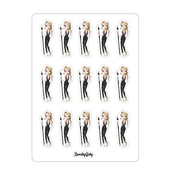 LovedbyGaby stickers "watercolor girls"