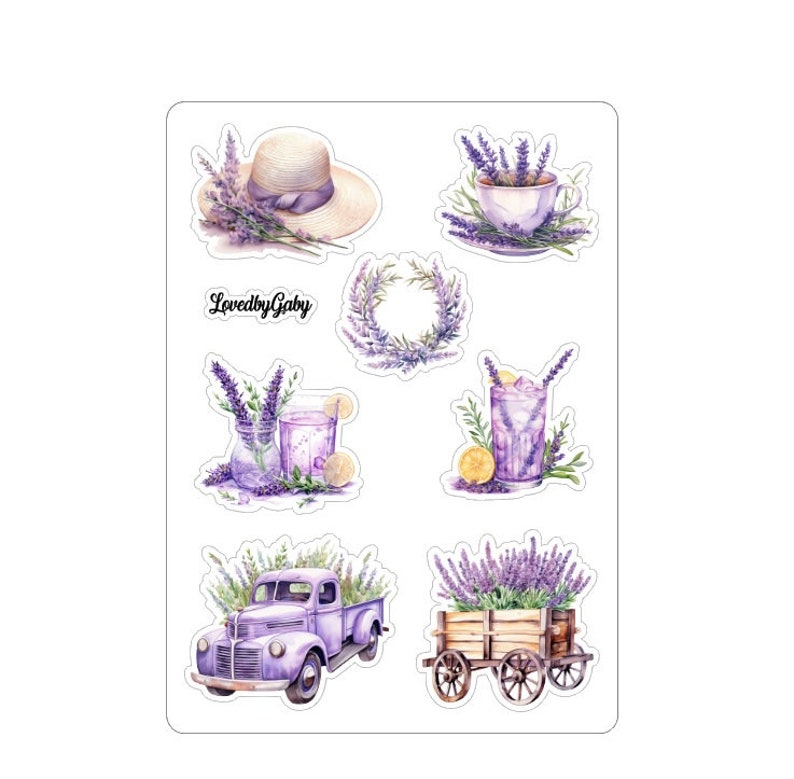 LovedbyGaby stickers Lavender afbeelding 4