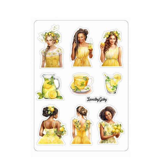 LovedbyGaby stickers Lemon