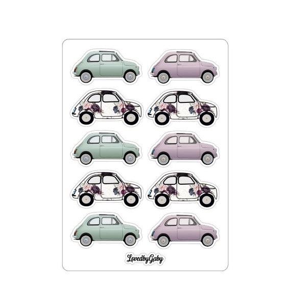 LovedbyGaby stickers "Cars"